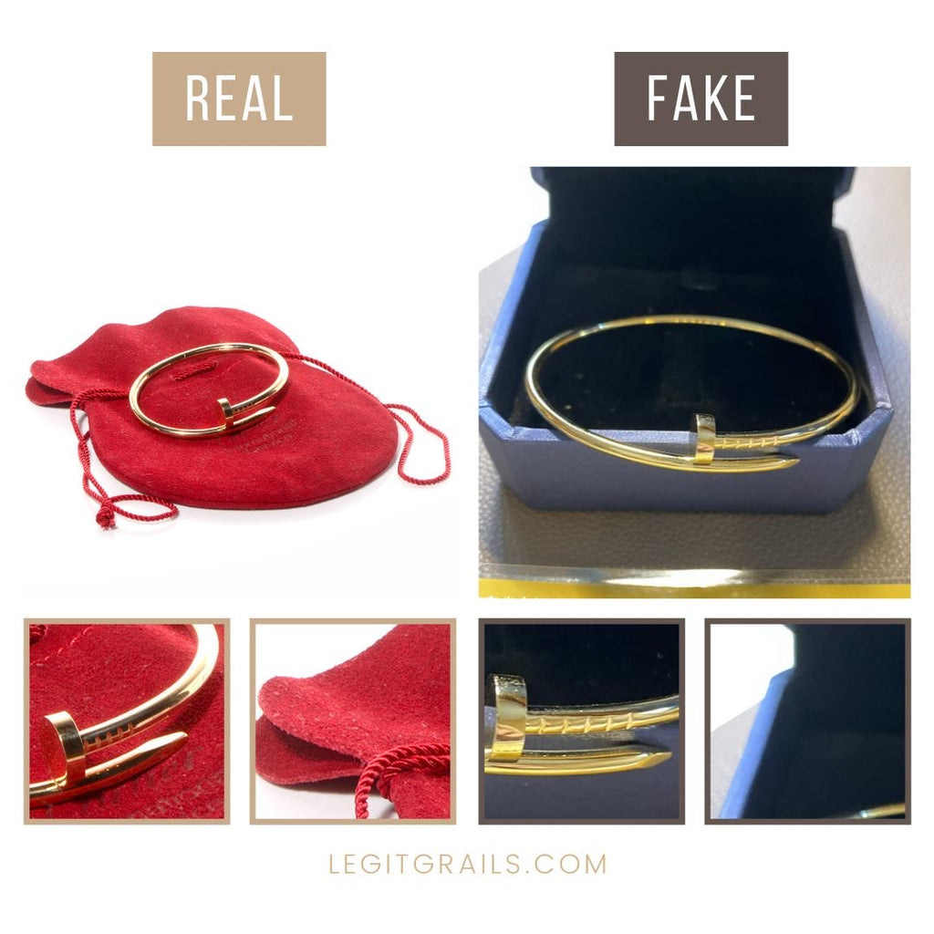 cartier bracelet real vs fake｜TikTok Search